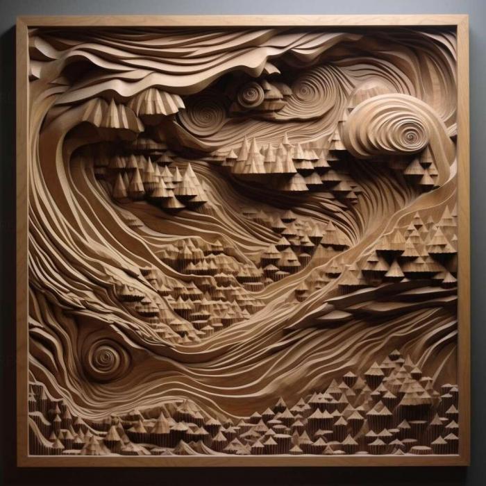 نموذج ثلاثي الأبعاد لآلة CNC 3D Art 